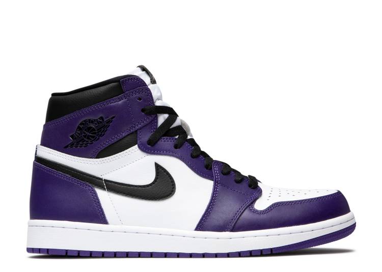 Jordan 1 Retro High Court Purple White (WORN)