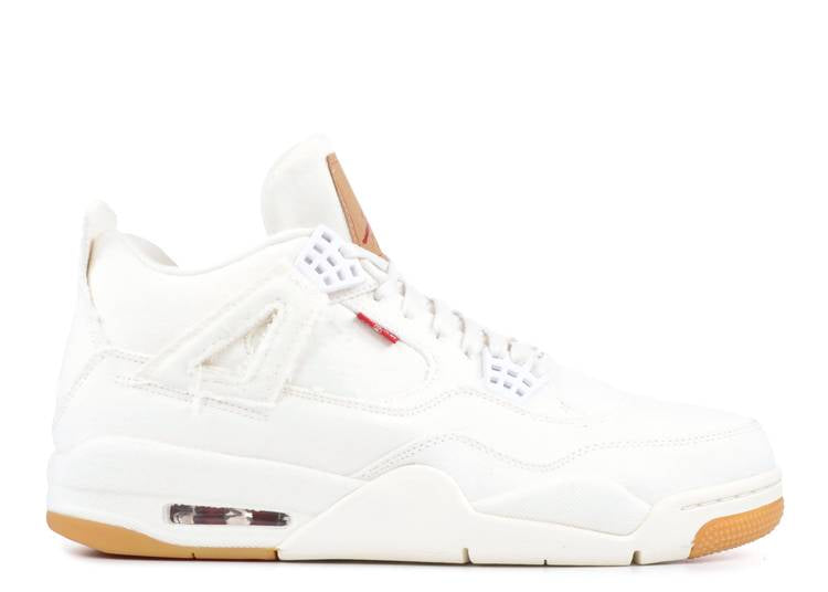 Jordan 4 Retro Levi's White