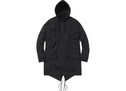 Supreme Fishtail Parka Black