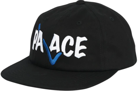 Palace Correct 6-Panel Black