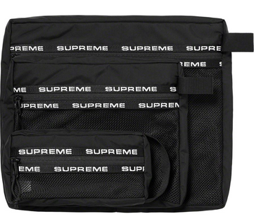 Supreme Organizer Pouch Set Black