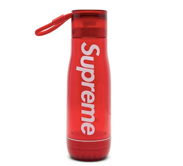 Supreme Zoku Glass Core 16 oz. Bottle Red