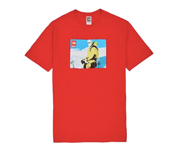 Supreme The North Face Photo Tee Red (WORN)