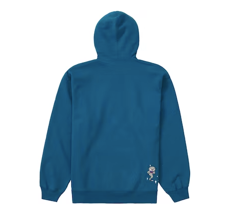 Supreme Angel Hooded Sweatshirt Marine Blue