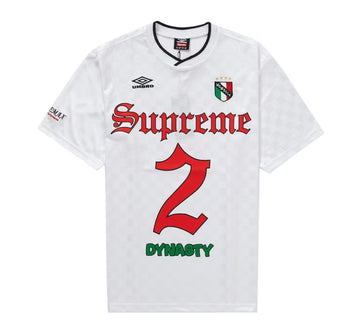 Supreme Umbro Soccer Jersey White (WORN)